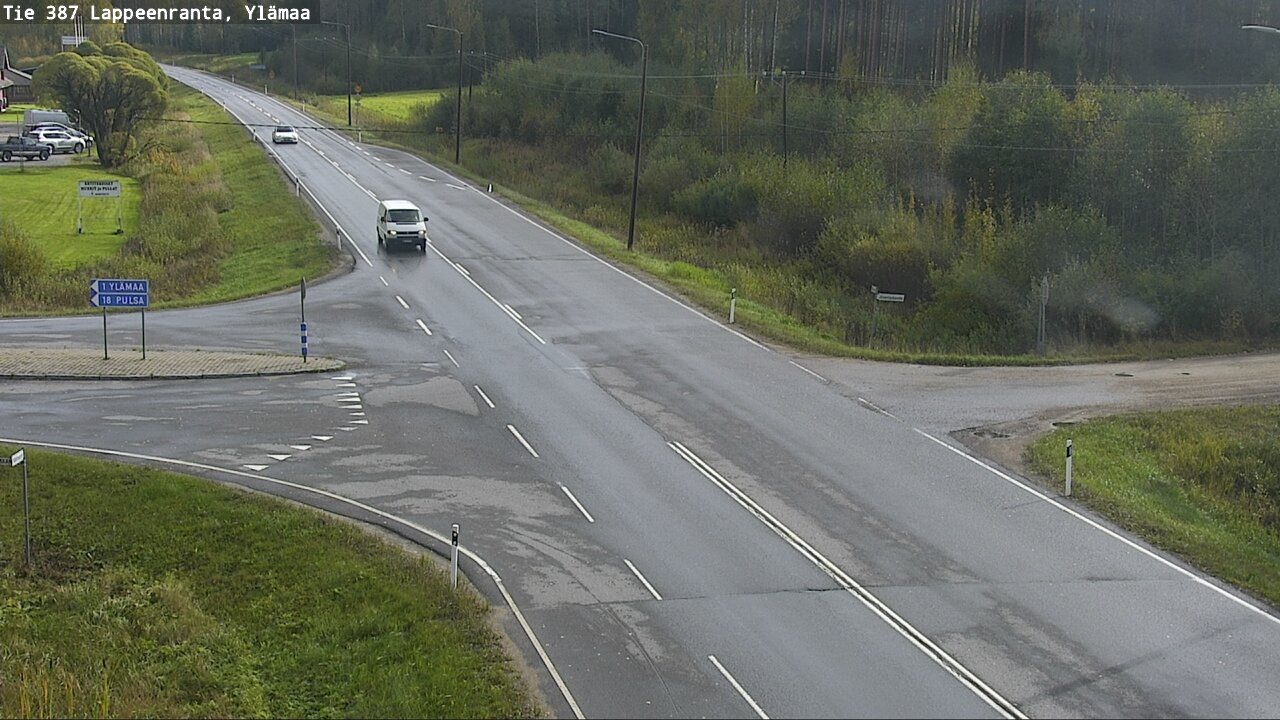 Weather Camera Image Road 387 Lappeenranta, Ylämaa, Lappeenranta, Etelä-Karjala