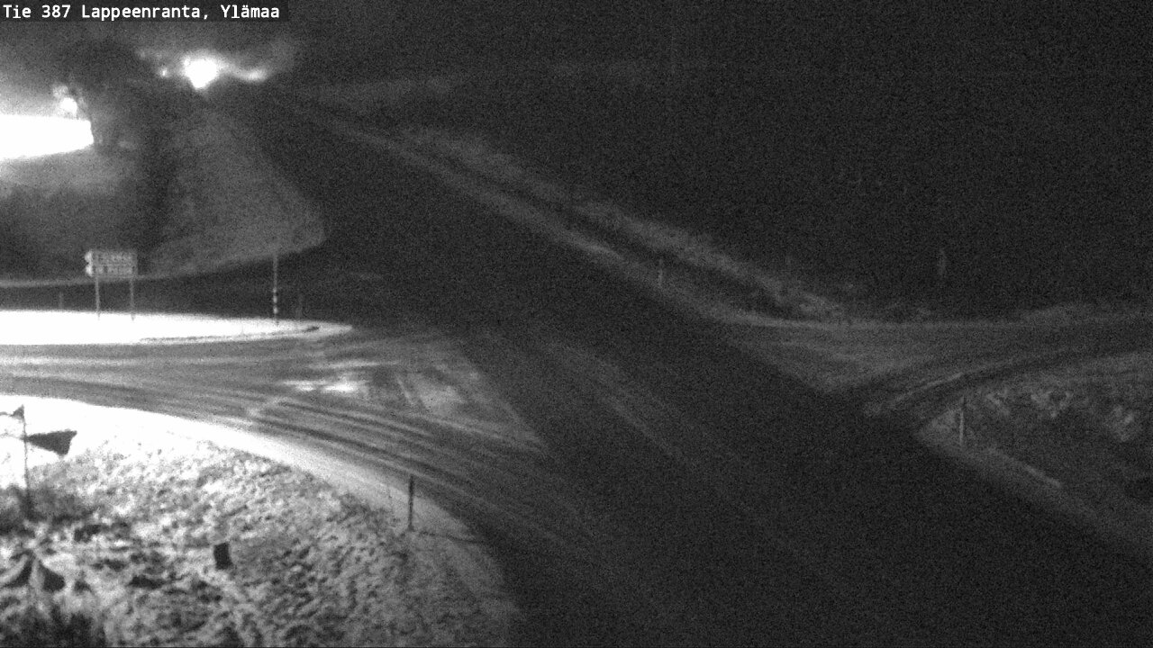 Weather Camera Image Väg 387 Villmarstrand, Ylämaa, Lappeenranta, Etelä-Karjala