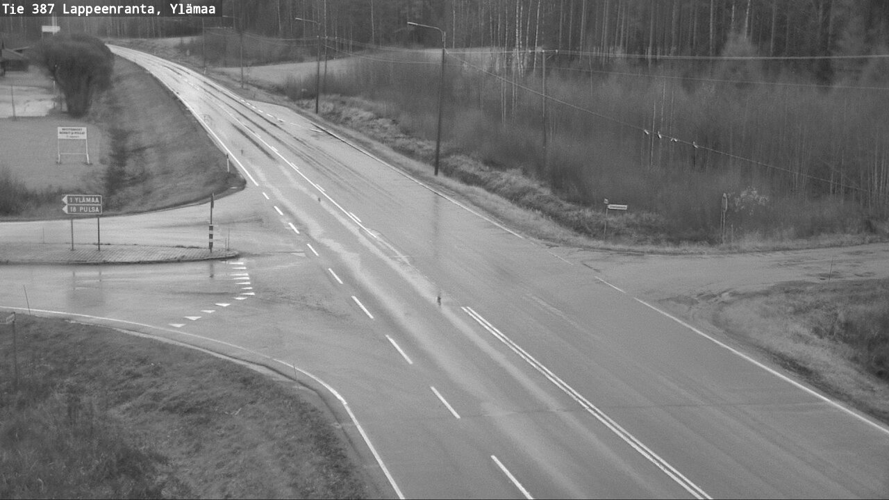 Weather Camera Image Road 387 Lappeenranta, Ylämaa, Lappeenranta, Etelä-Karjala