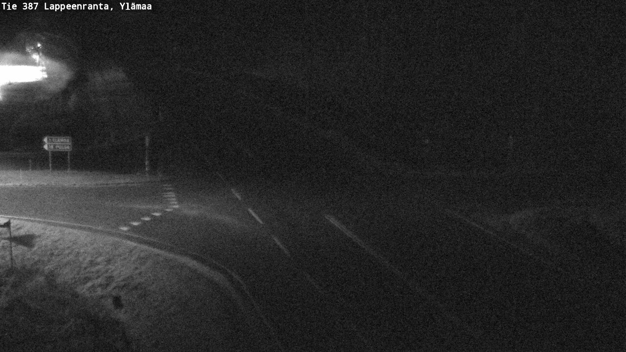 Weather Camera Image Väg 387 Villmarstrand, Ylämaa, Lappeenranta, Etelä-Karjala