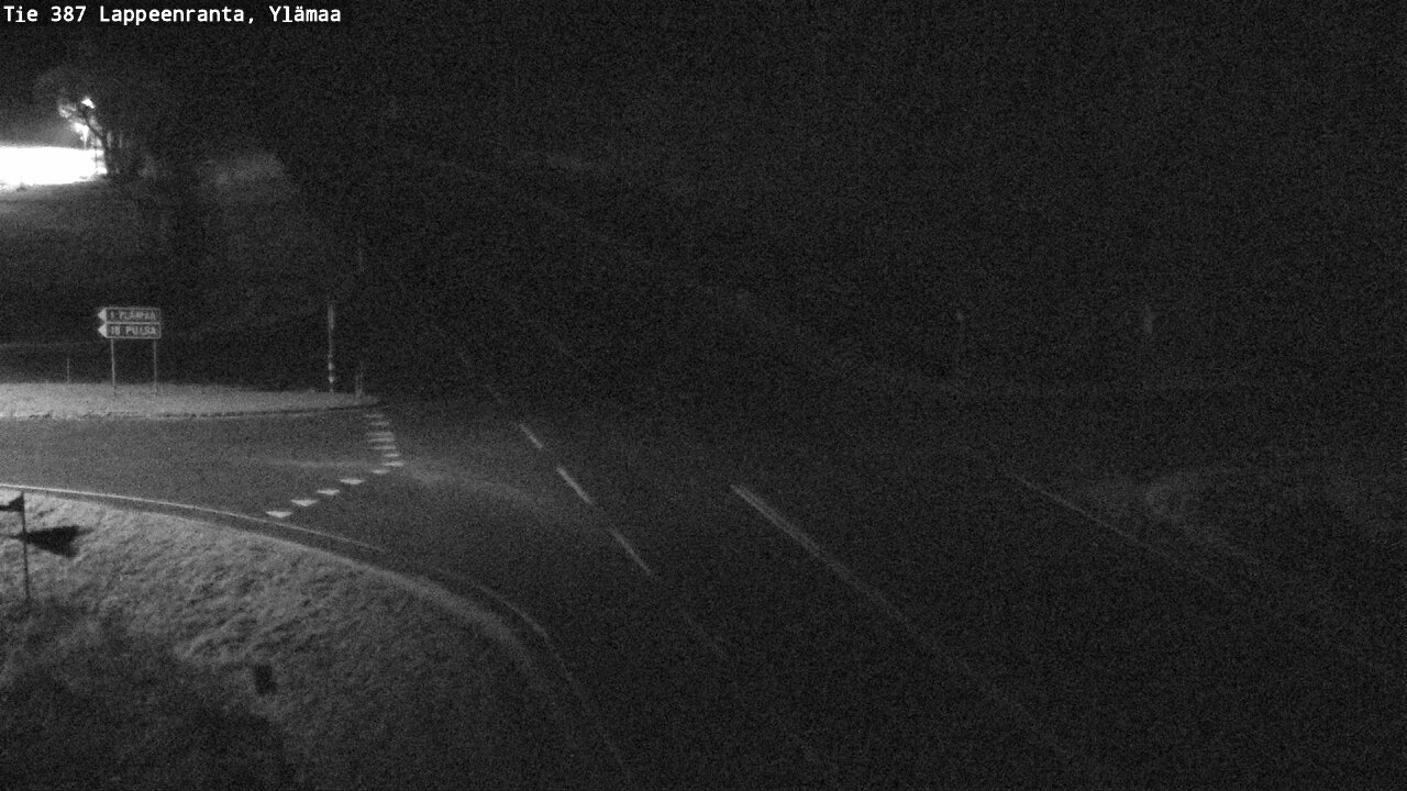 Weather Camera Image Väg 387 Villmarstrand, Ylämaa, Lappeenranta, Etelä-Karjala