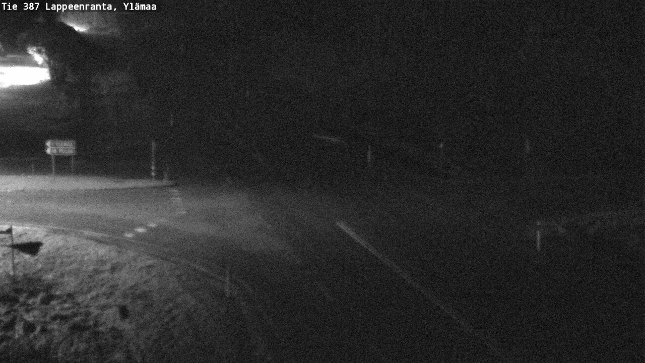 Weather Camera Image Väg 387 Villmarstrand, Ylämaa, Lappeenranta, Etelä-Karjala