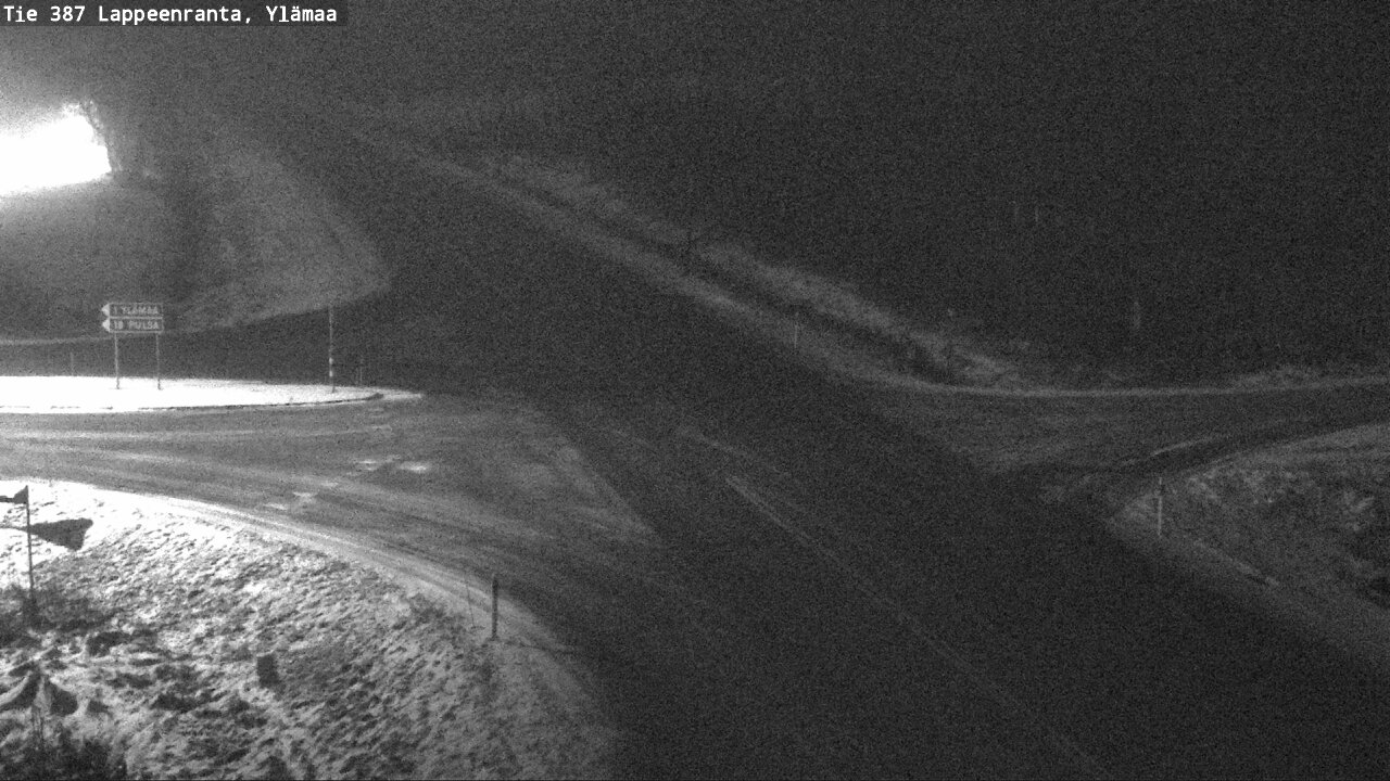 Weather Camera Image Väg 387 Villmarstrand, Ylämaa, Lappeenranta, Etelä-Karjala