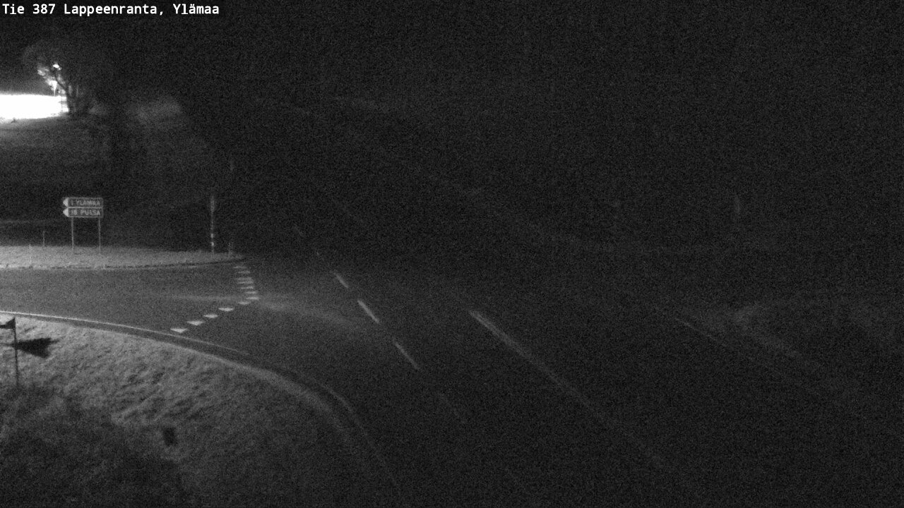 Weather Camera Image Väg 387 Villmarstrand, Ylämaa, Lappeenranta, Etelä-Karjala