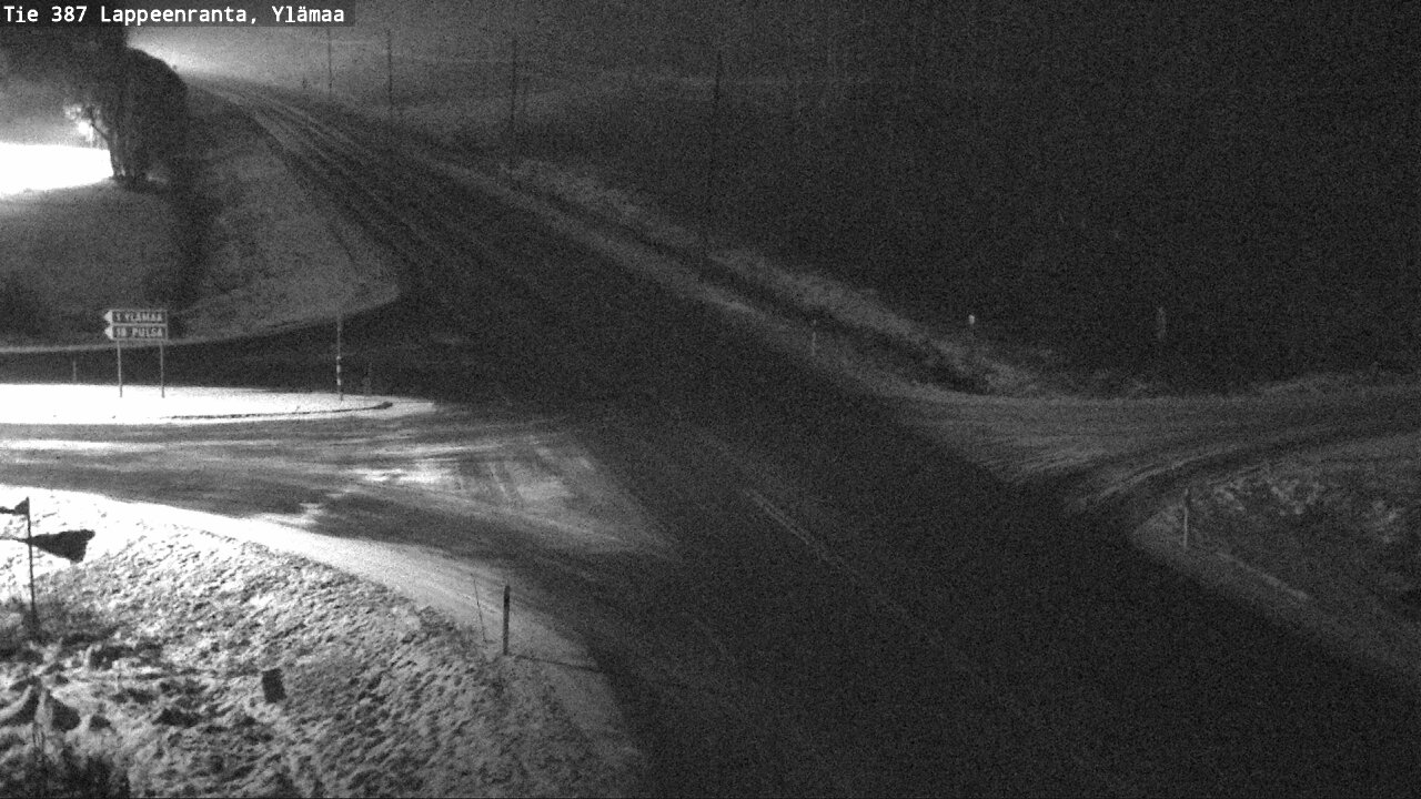 Weather Camera Image Väg 387 Villmarstrand, Ylämaa, Lappeenranta, Etelä-Karjala