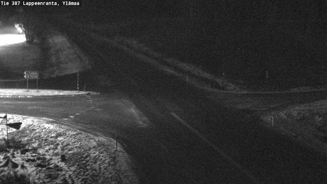 Weather Camera Image Road 387 Lappeenranta, Ylämaa, Lappeenranta, Etelä-Karjala