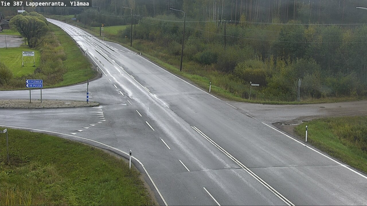 Weather Camera Image Road 387 Lappeenranta, Ylämaa, Lappeenranta, Etelä-Karjala