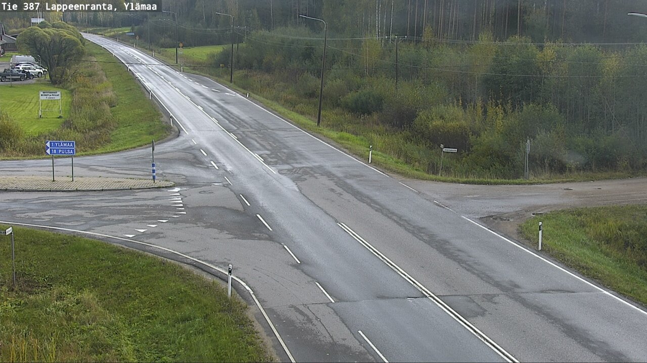 Weather Camera Image Road 387 Lappeenranta, Ylämaa, Lappeenranta, Etelä-Karjala