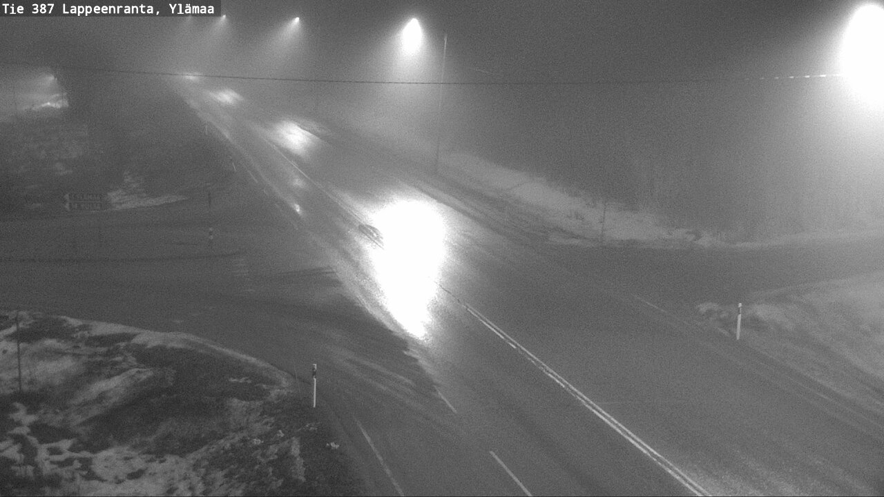 Weather Camera Image Road 387 Lappeenranta, Ylämaa, Lappeenranta, Etelä-Karjala