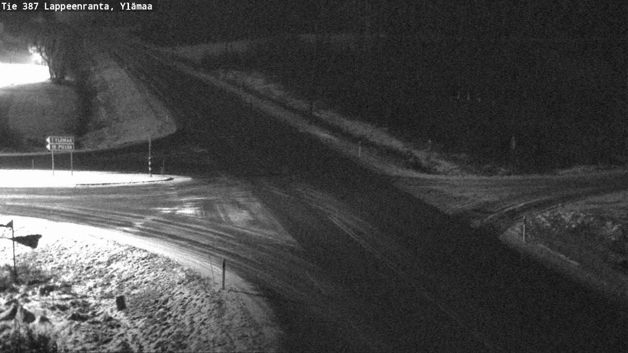 Weather Camera Image Väg 387 Villmarstrand, Ylämaa, Lappeenranta, Etelä-Karjala