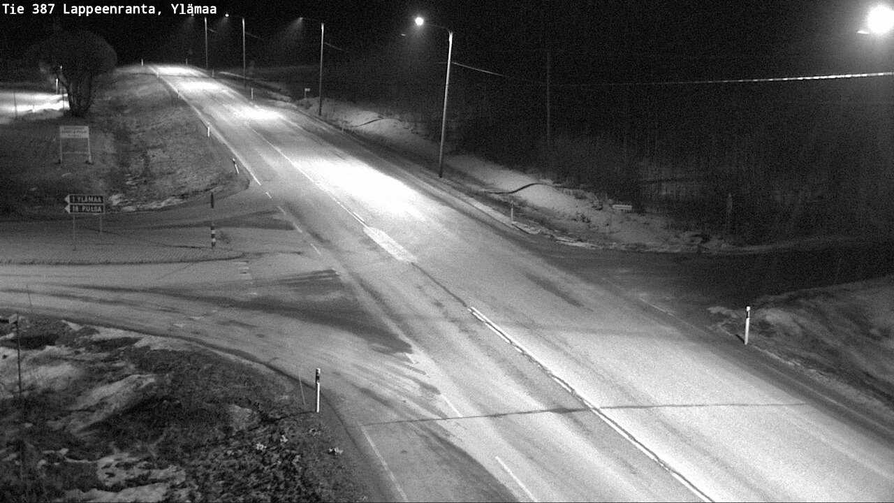 Weather Camera Image Road 387 Lappeenranta, Ylämaa, Lappeenranta, Etelä-Karjala