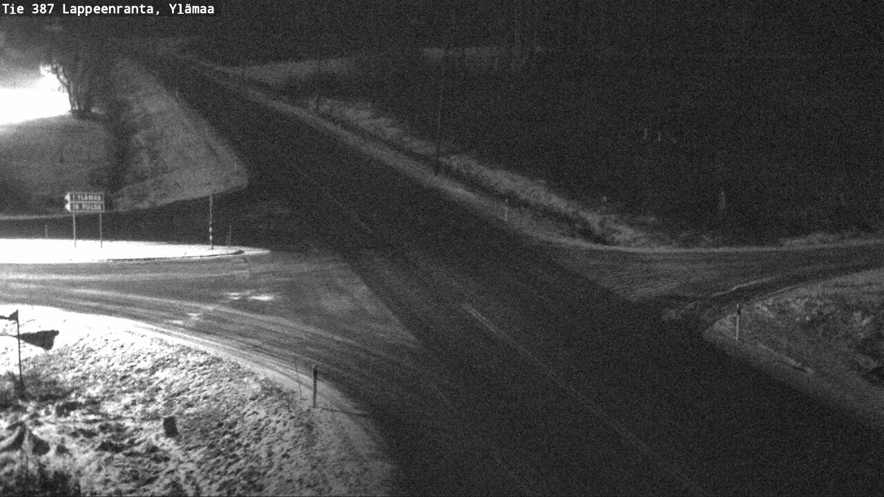 Weather Camera Image Väg 387 Villmarstrand, Ylämaa, Lappeenranta, Etelä-Karjala
