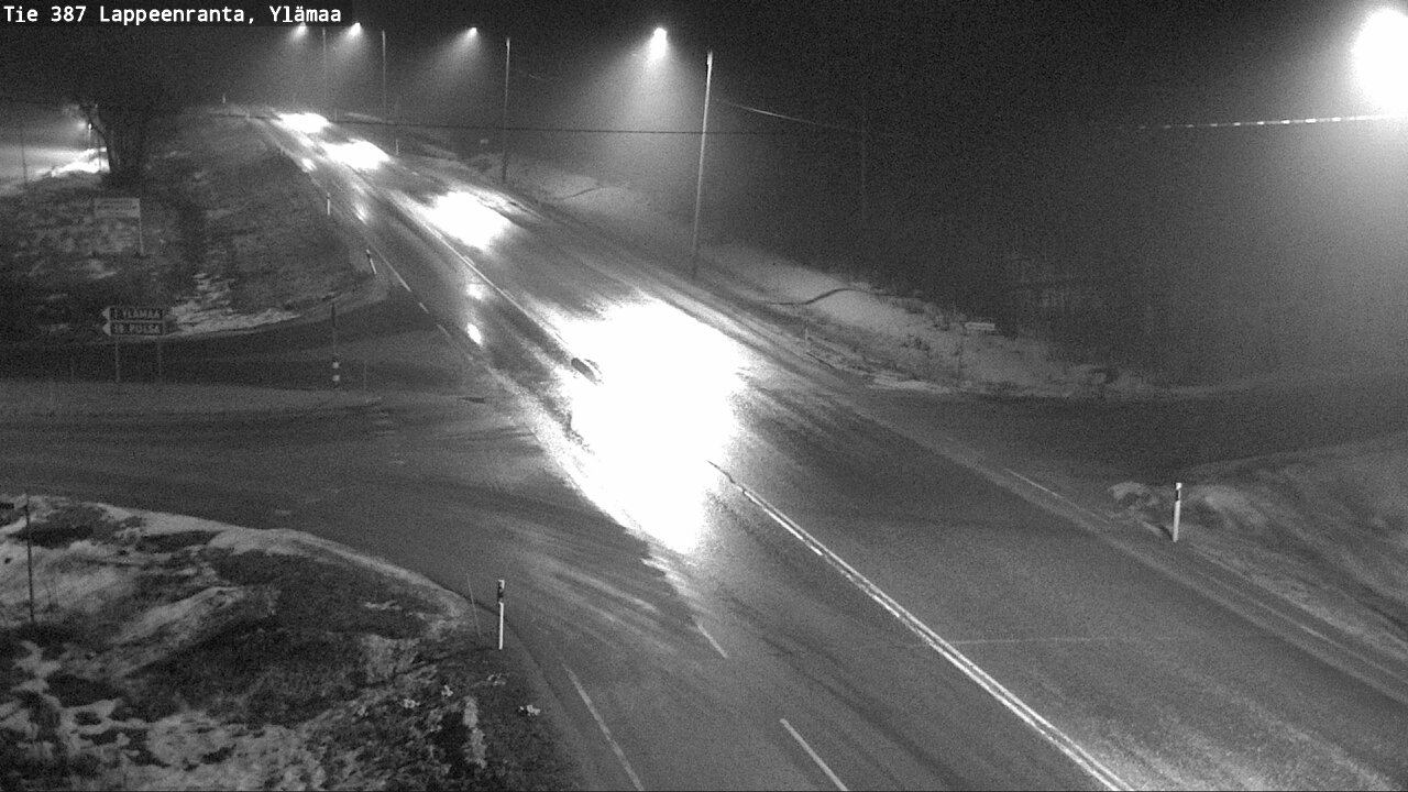 Weather Camera Image Road 387 Lappeenranta, Ylämaa, Lappeenranta, Etelä-Karjala