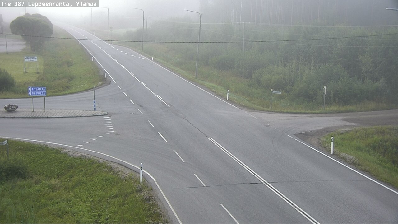 Weather Camera Image Road 387 Lappeenranta, Ylämaa, Lappeenranta, Etelä-Karjala