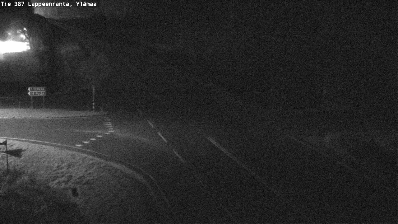 Weather Camera Image Väg 387 Villmarstrand, Ylämaa, Lappeenranta, Etelä-Karjala