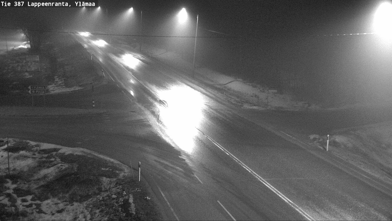 Weather Camera Image Road 387 Lappeenranta, Ylämaa, Lappeenranta, Etelä-Karjala