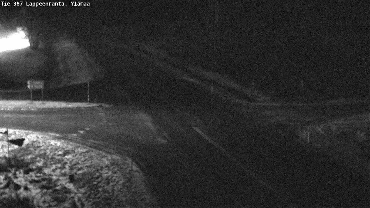 Weather Camera Image Väg 387 Villmarstrand, Ylämaa, Lappeenranta, Etelä-Karjala
