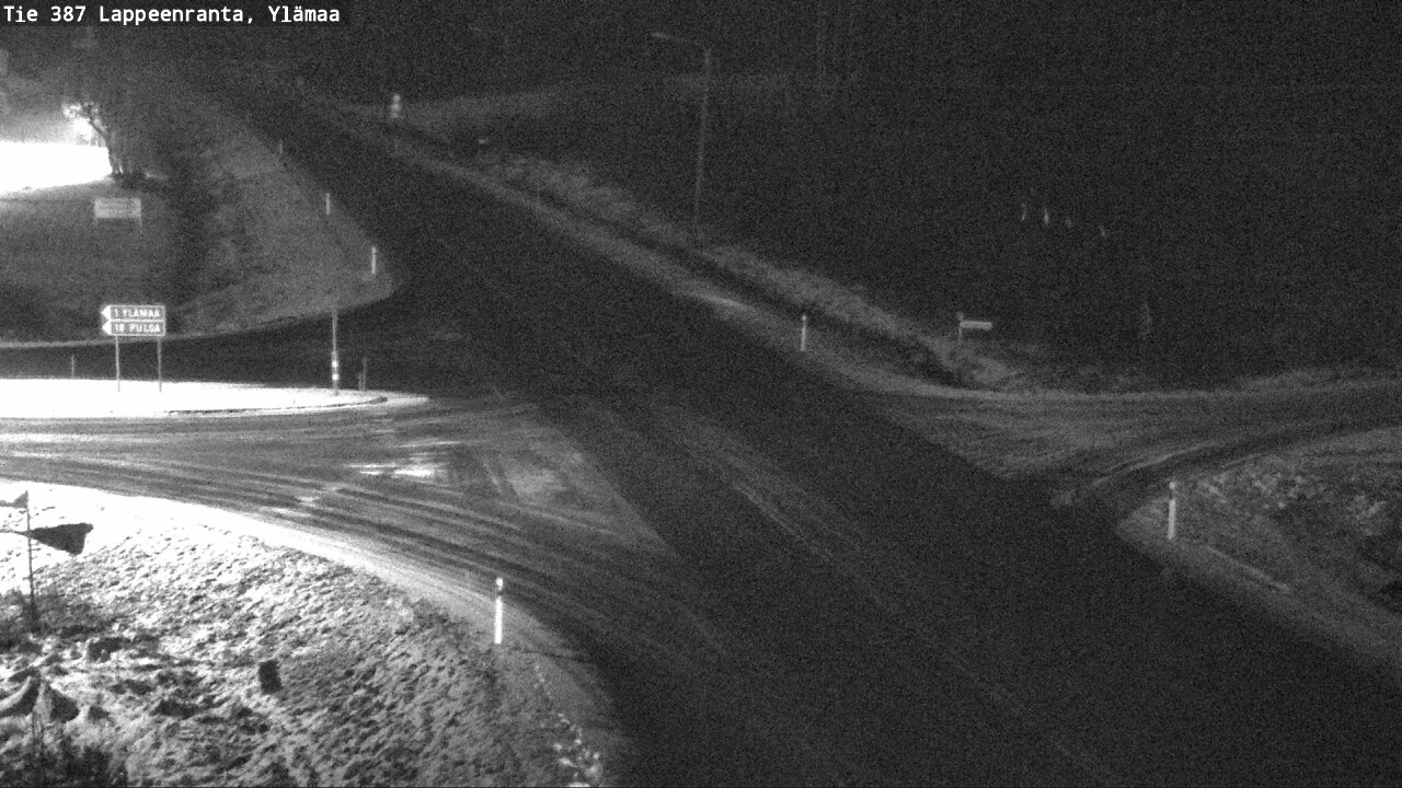 Weather Camera Image Väg 387 Villmarstrand, Ylämaa, Lappeenranta, Etelä-Karjala