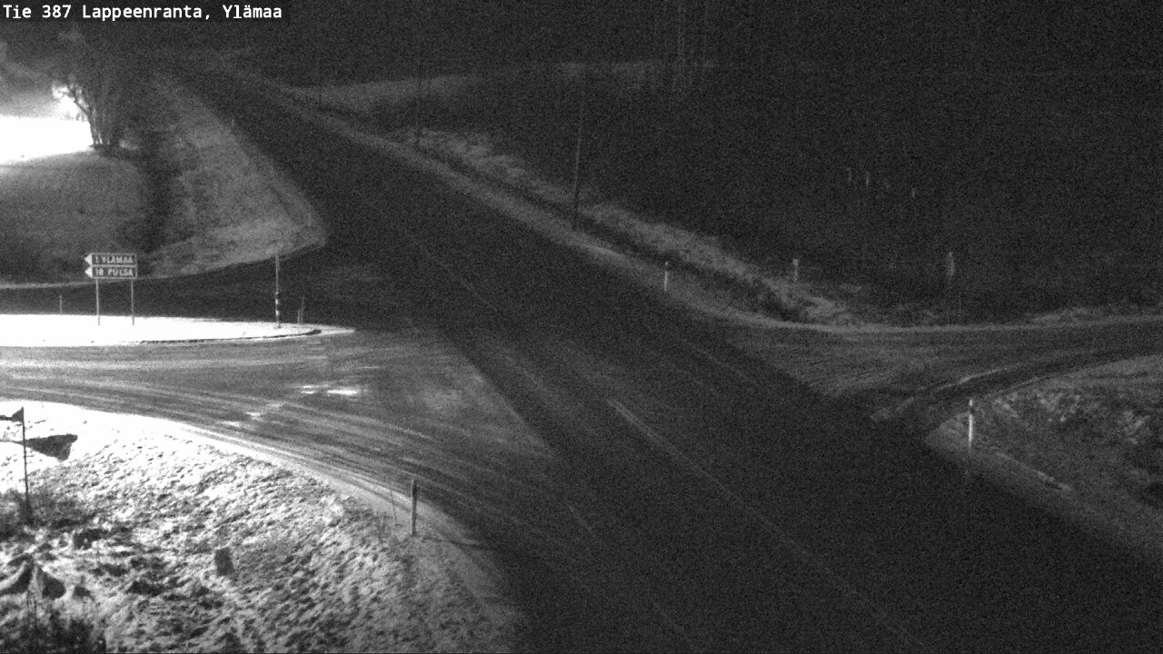 Weather Camera Image Väg 387 Villmarstrand, Ylämaa, Lappeenranta, Etelä-Karjala