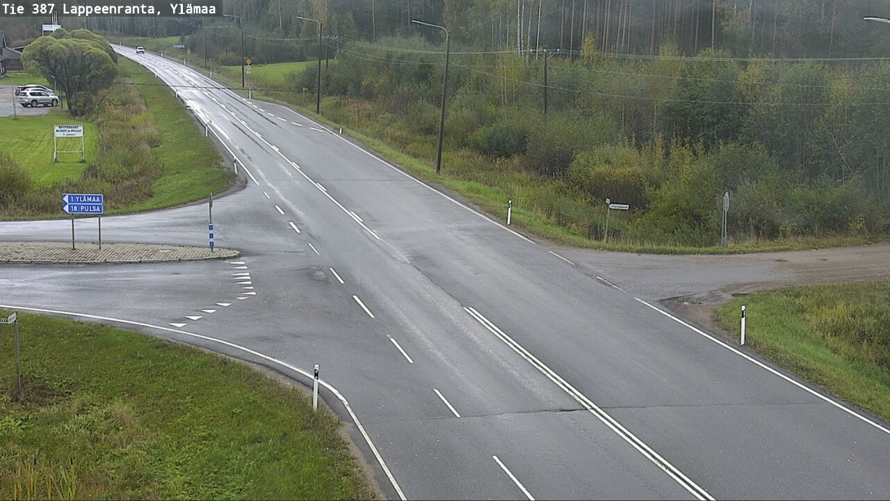 Weather Camera Image Road 387 Lappeenranta, Ylämaa, Lappeenranta, Etelä-Karjala