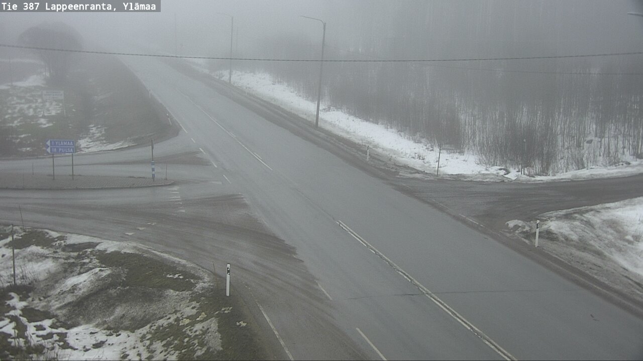 Weather Camera Image Road 387 Lappeenranta, Ylämaa, Lappeenranta, Etelä-Karjala