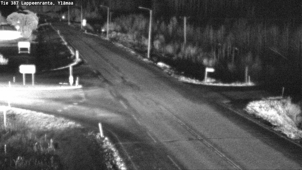 Weather Camera Image Väg 387 Villmarstrand, Ylämaa, Lappeenranta, Etelä-Karjala