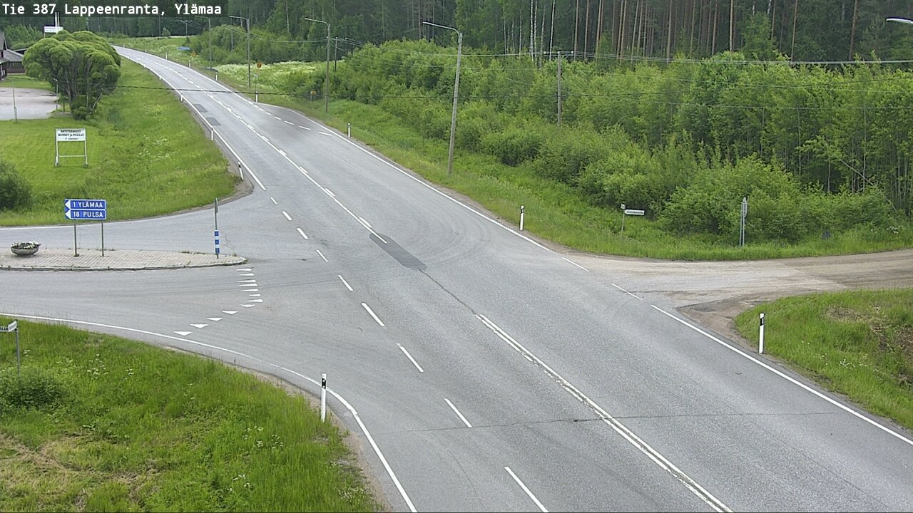 Kelikamerat Kuva Tie 387 Lappeenranta, Ylämaa, Lappeenranta, Etelä-Karjala