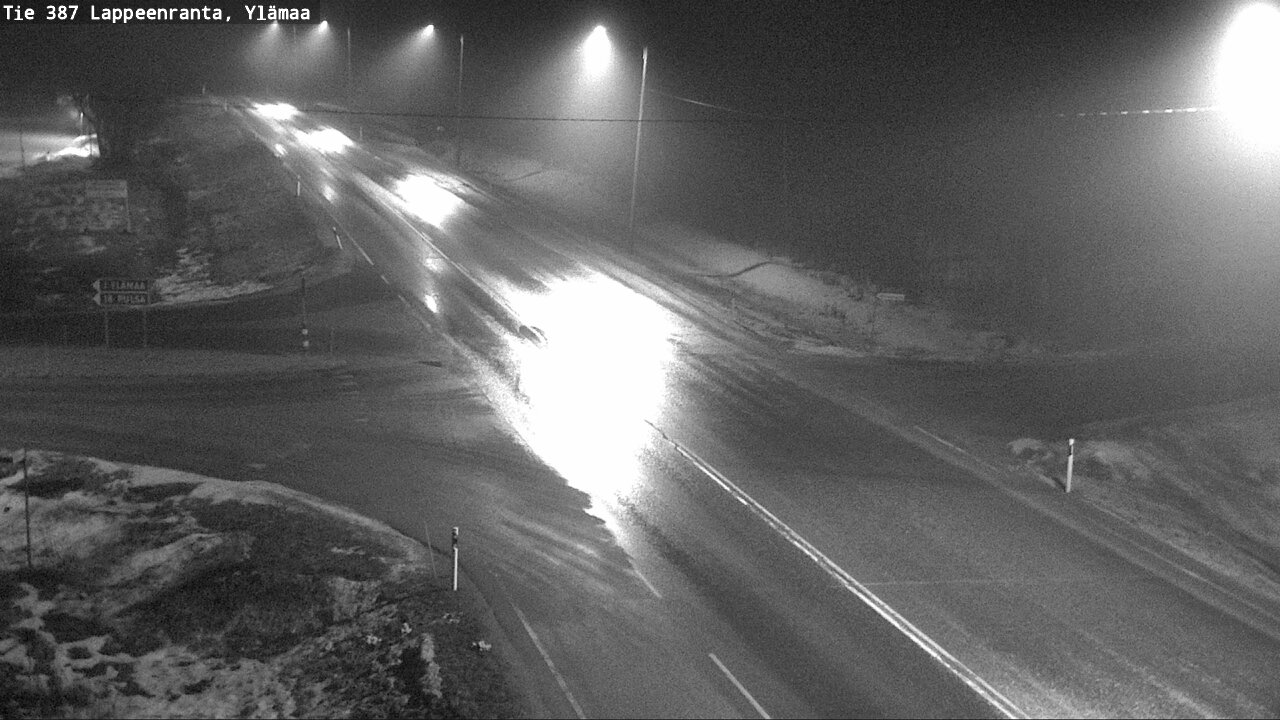 Weather Camera Image Road 387 Lappeenranta, Ylämaa, Lappeenranta, Etelä-Karjala