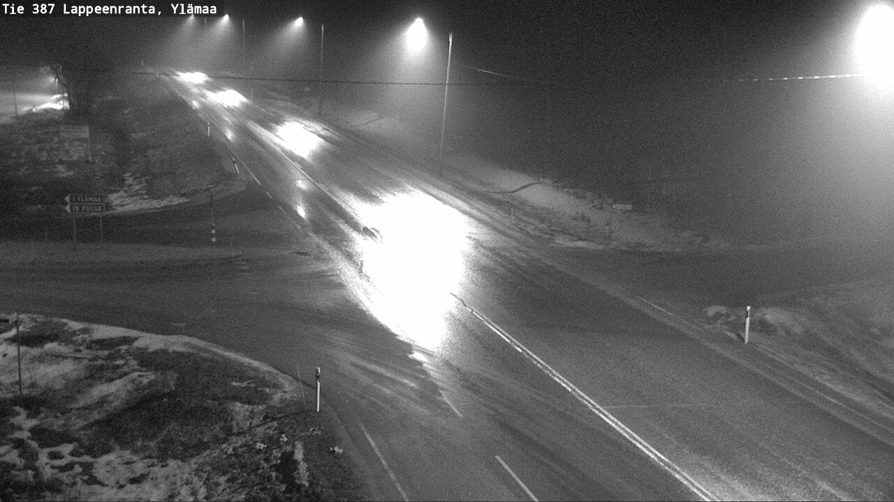 Weather Camera Image Road 387 Lappeenranta, Ylämaa, Lappeenranta, Etelä-Karjala