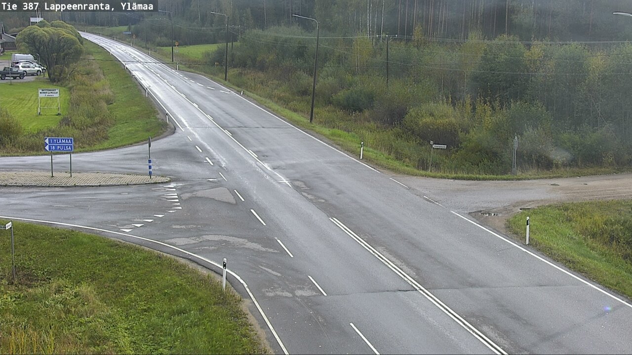 Weather Camera Image Road 387 Lappeenranta, Ylämaa, Lappeenranta, Etelä-Karjala