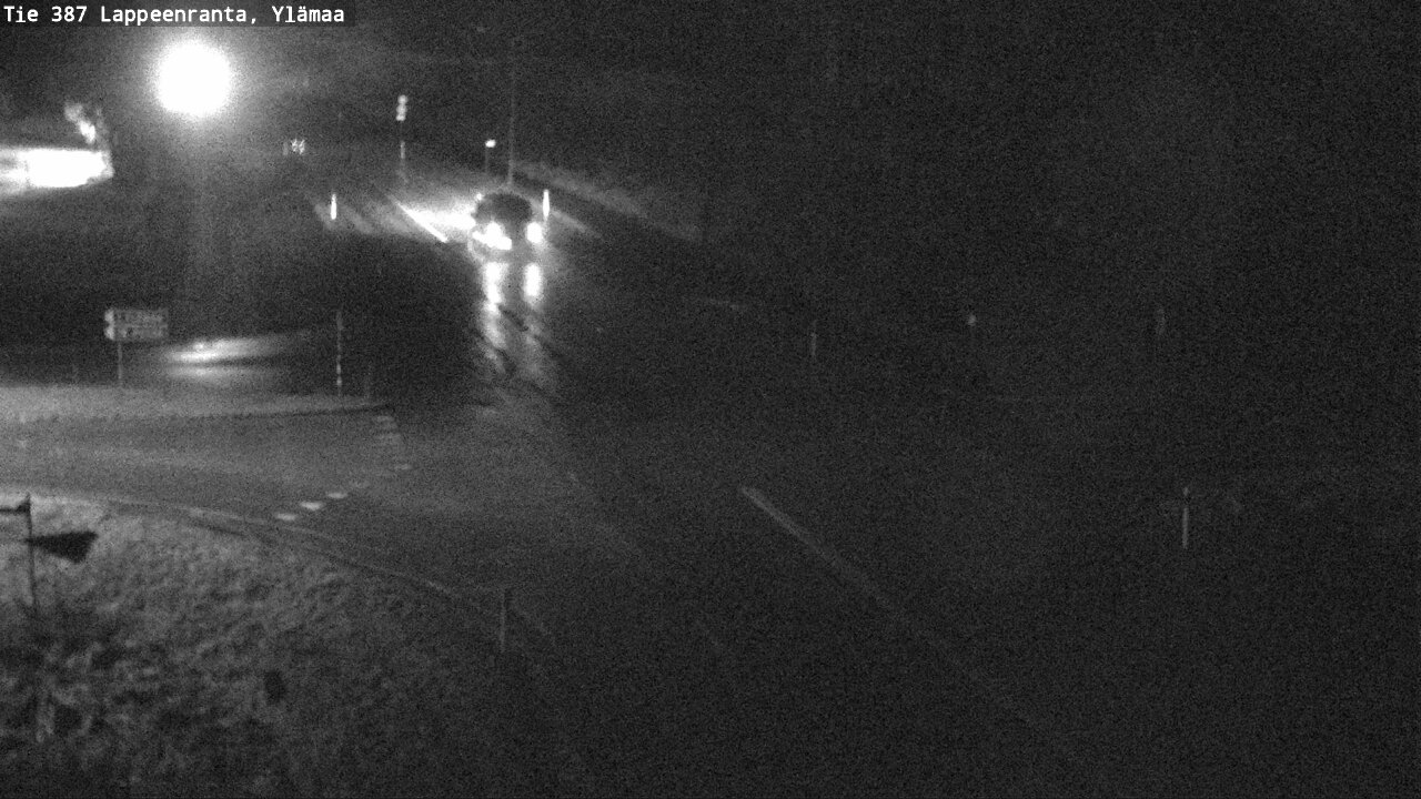 Weather Camera Image Väg 387 Villmarstrand, Ylämaa, Lappeenranta, Etelä-Karjala