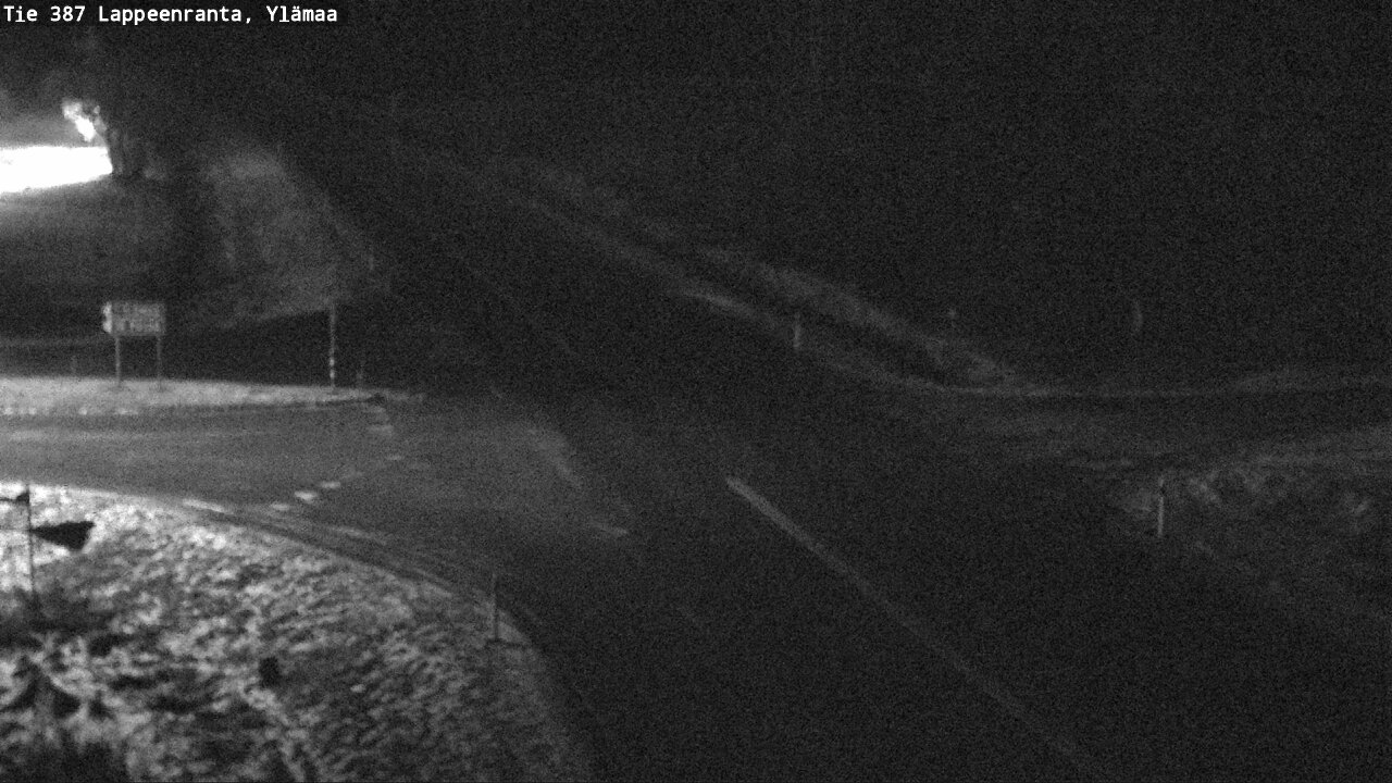 Weather Camera Image Väg 387 Villmarstrand, Ylämaa, Lappeenranta, Etelä-Karjala
