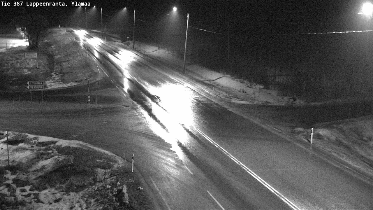 Weather Camera Image Road 387 Lappeenranta, Ylämaa, Lappeenranta, Etelä-Karjala
