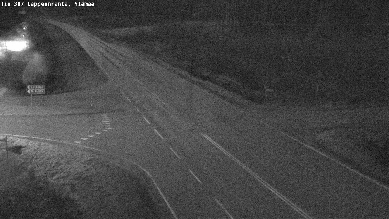 Weather Camera Image Road 387 Lappeenranta, Ylämaa, Lappeenranta, Etelä-Karjala