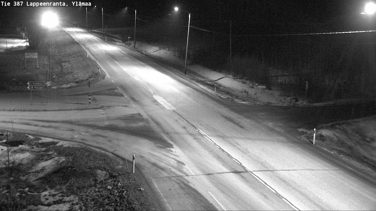 Weather Camera Image Road 387 Lappeenranta, Ylämaa, Lappeenranta, Etelä-Karjala