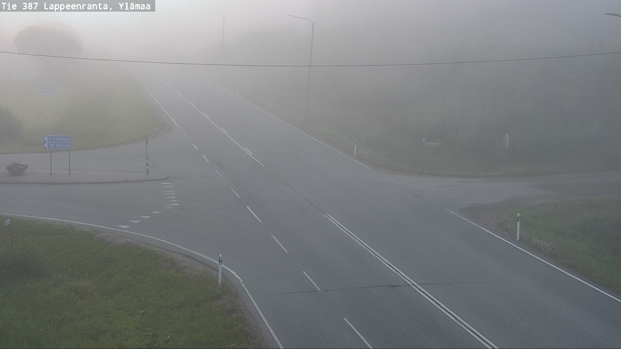 Weather Camera Image Road 387 Lappeenranta, Ylämaa, Lappeenranta, Etelä-Karjala