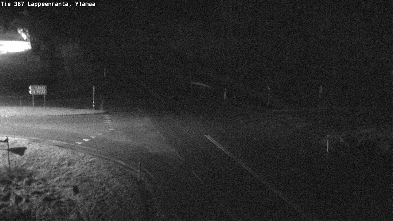 Weather Camera Image Väg 387 Villmarstrand, Ylämaa, Lappeenranta, Etelä-Karjala