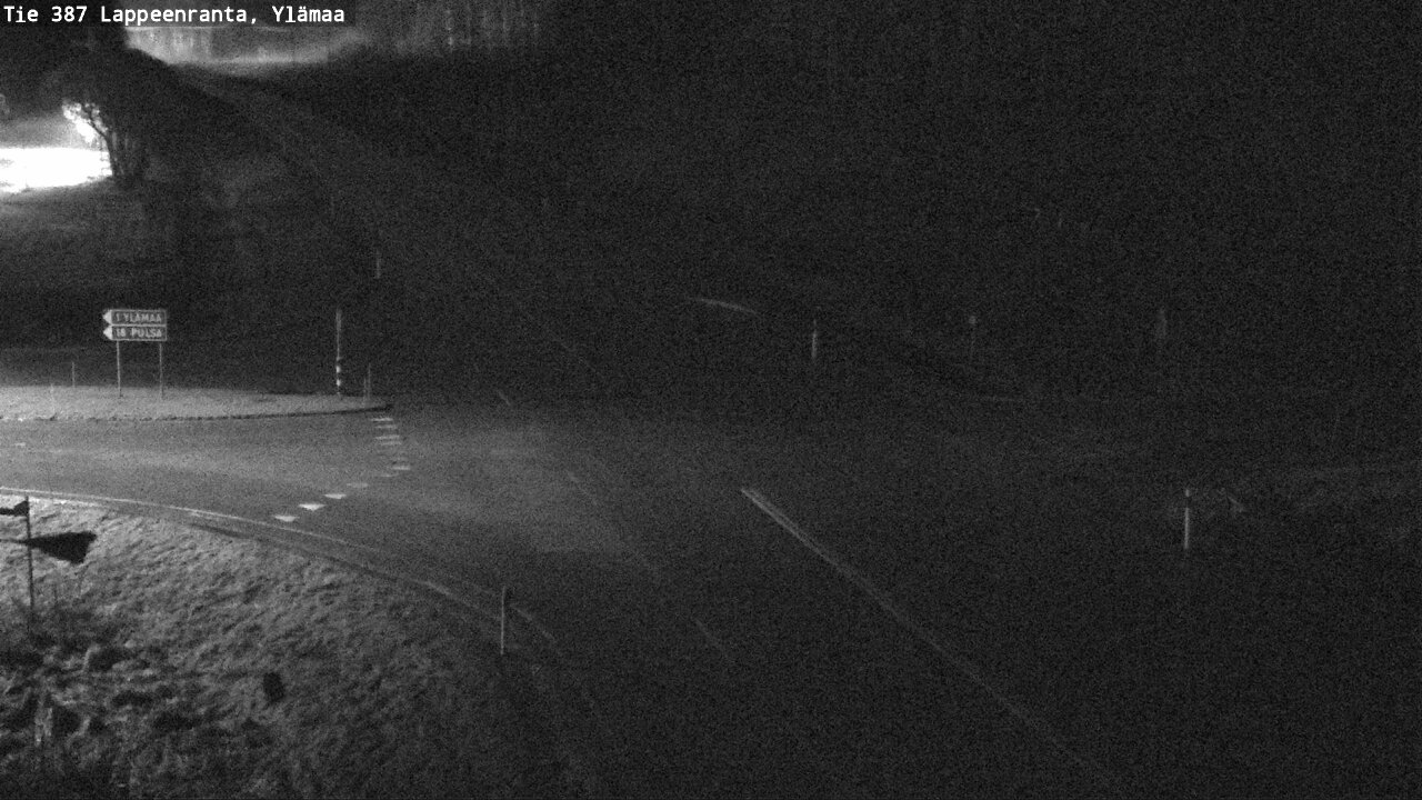 Weather Camera Image Väg 387 Villmarstrand, Ylämaa, Lappeenranta, Etelä-Karjala