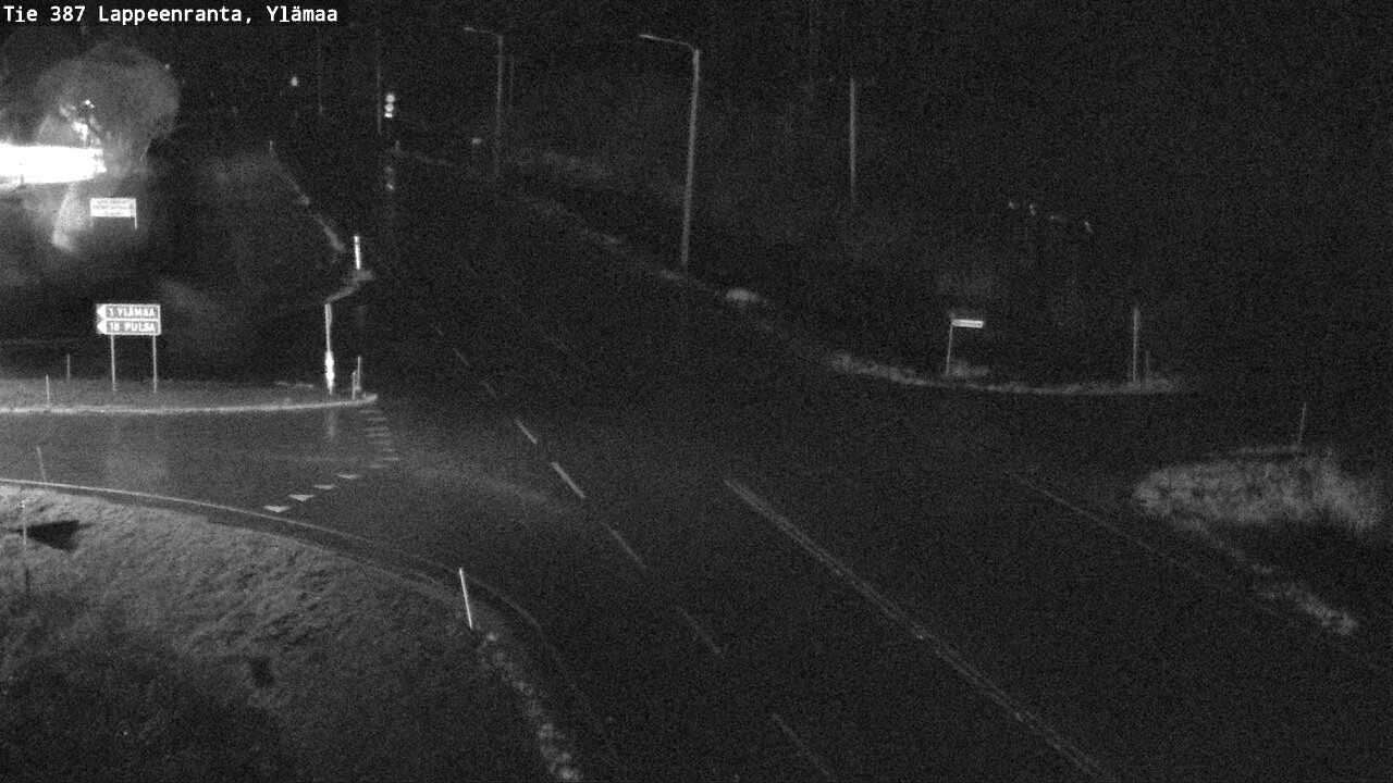 Weather Camera Image Väg 387 Villmarstrand, Ylämaa, Lappeenranta, Etelä-Karjala