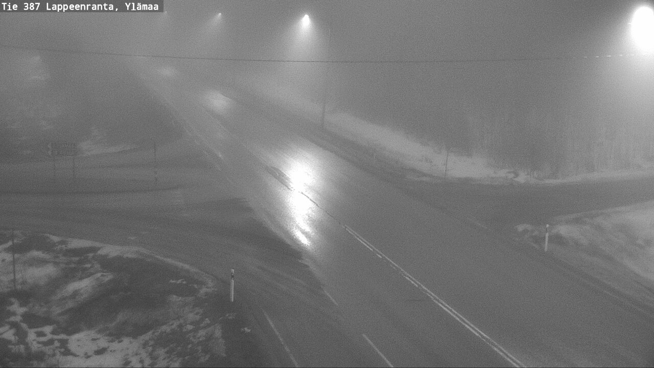 Weather Camera Image Road 387 Lappeenranta, Ylämaa, Lappeenranta, Etelä-Karjala