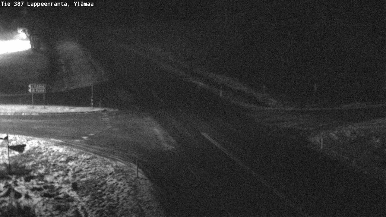 Weather Camera Image Väg 387 Villmarstrand, Ylämaa, Lappeenranta, Etelä-Karjala
