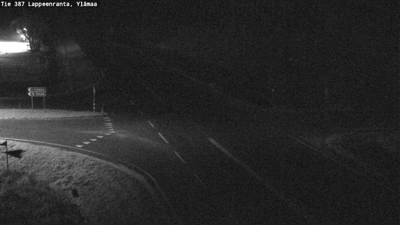 Weather Camera Image Väg 387 Villmarstrand, Ylämaa, Lappeenranta, Etelä-Karjala