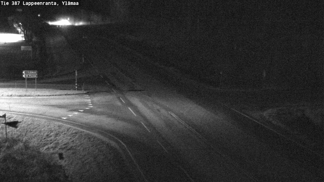 Weather Camera Image Väg 387 Villmarstrand, Ylämaa, Lappeenranta, Etelä-Karjala