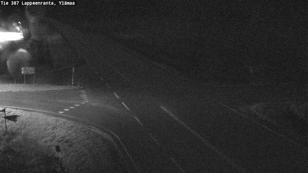 Weather Camera Image Road 387 Lappeenranta, Ylämaa, Lappeenranta, Etelä-Karjala