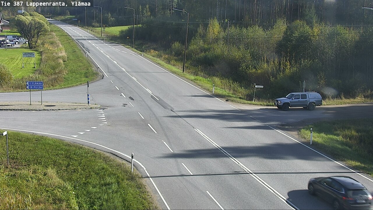 Weather Camera Image Road 387 Lappeenranta, Ylämaa, Lappeenranta, Etelä-Karjala