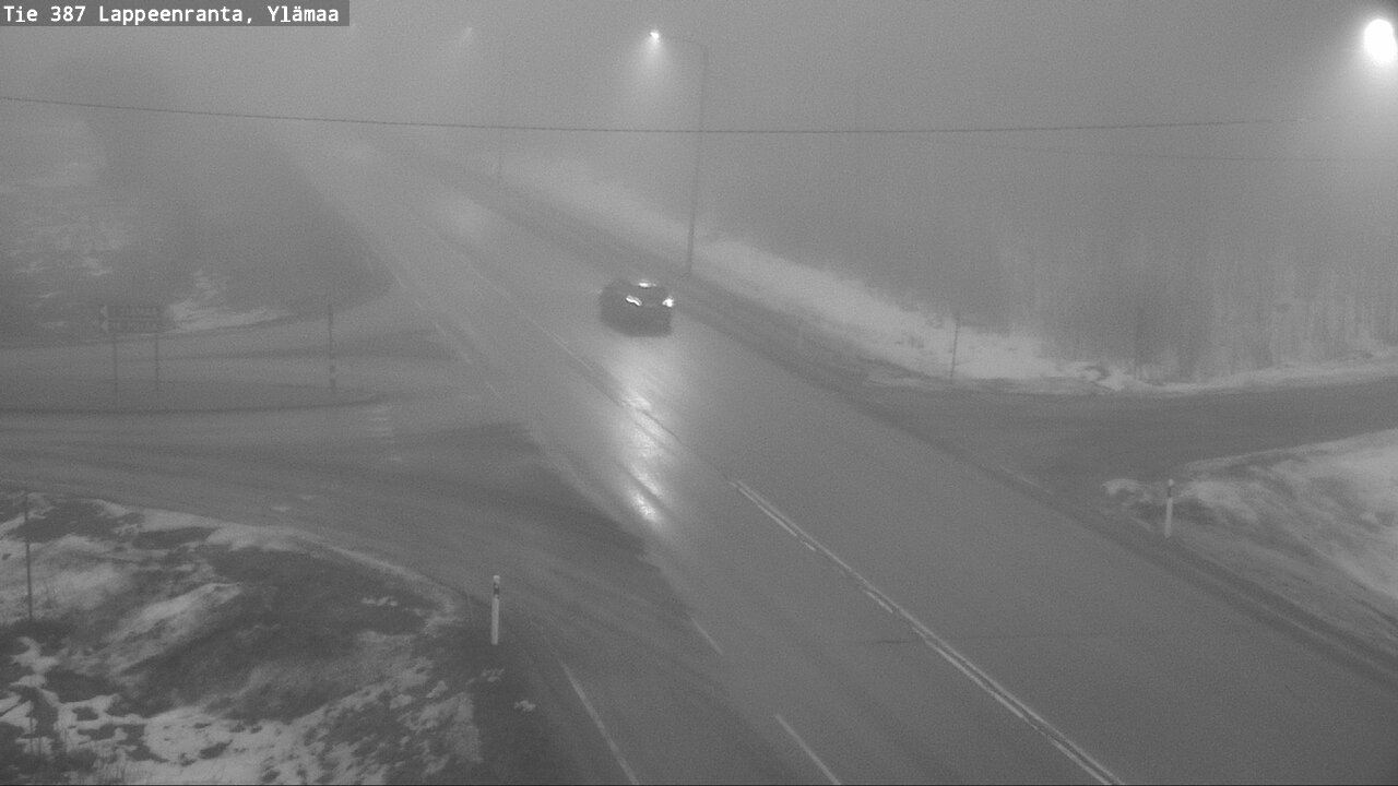 Weather Camera Image Road 387 Lappeenranta, Ylämaa, Lappeenranta, Etelä-Karjala