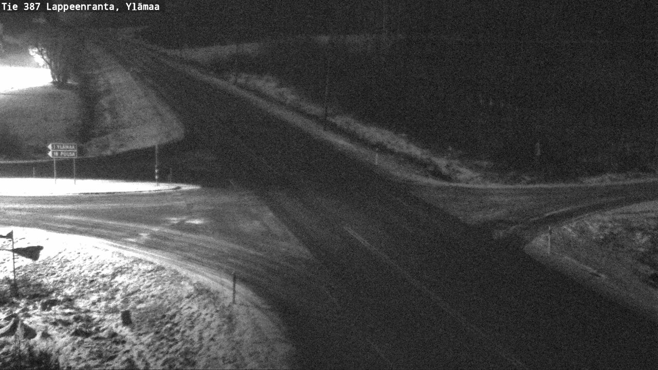 Weather Camera Image Väg 387 Villmarstrand, Ylämaa, Lappeenranta, Etelä-Karjala