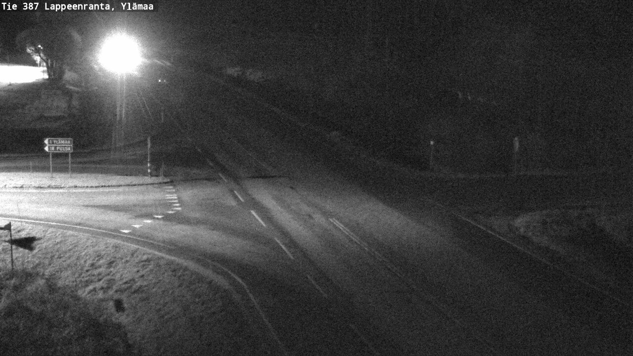 Weather Camera Image Väg 387 Villmarstrand, Ylämaa, Lappeenranta, Etelä-Karjala