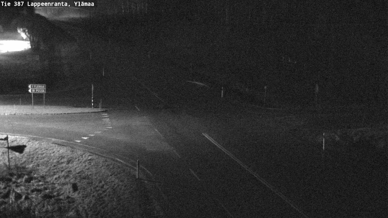 Weather Camera Image Väg 387 Villmarstrand, Ylämaa, Lappeenranta, Etelä-Karjala