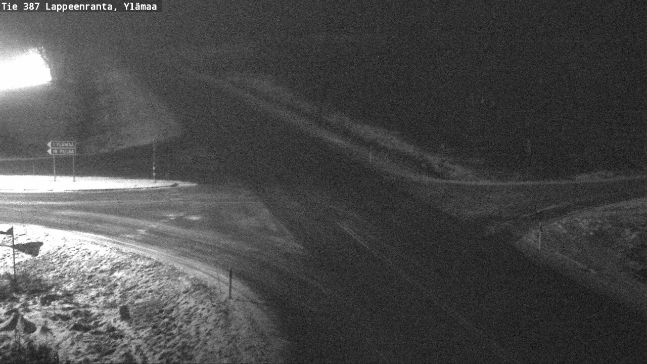 Weather Camera Image Väg 387 Villmarstrand, Ylämaa, Lappeenranta, Etelä-Karjala